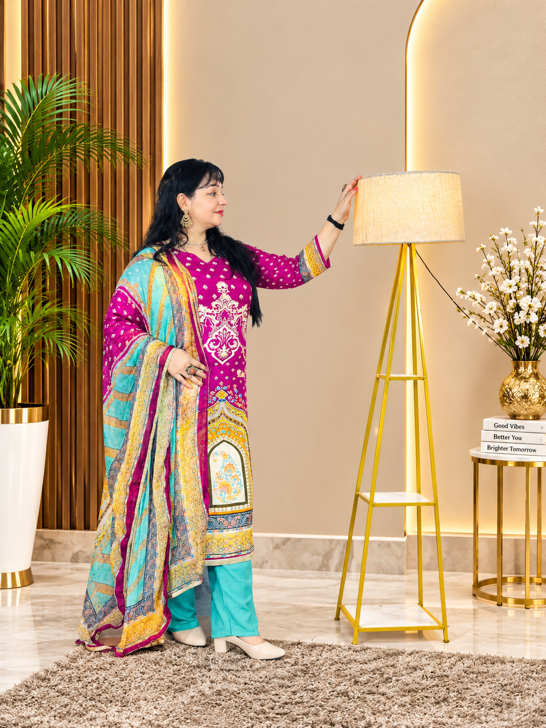 Floral Kurta Set